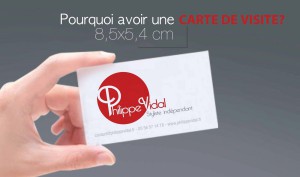 carte de visite information