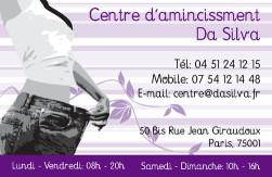 Cartes de visite amincissement 770 - 98