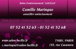 Cartes de visite amincissement 788 - 98