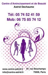 Cartes de visite amincissement 779 - 98