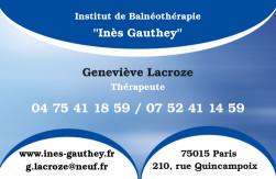 Cartes de visite remise en forme 848 - 107