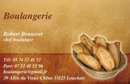 Cartes de visite boulangerie patisserie 1265 - 107