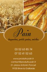 Cartes de visite boulangerie patisserie 1294 - 107