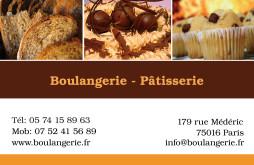 Cartes de visite boulangerie patisserie 1298 - 109