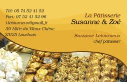 Cartes de visite boulangerie patisserie 1291 - 113