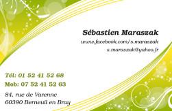 Cartes de visite personnelle 1099 - 98