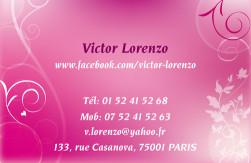Cartes de visite personnelle 1103 - 98