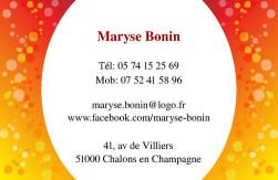 Cartes de visite personnelle 1105 - 98