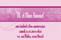 Cartes de visite personnelle 1137 - 98