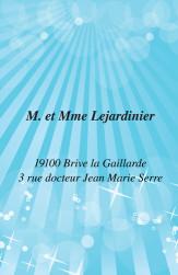 Cartes de visite personnelle 1138 - 98