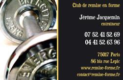 Cartes de visite sport 908 - 99