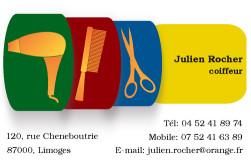 Cartes de visite coiffeur 754 - 107