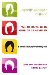 Cartes de visite coiffeur 755 - 107