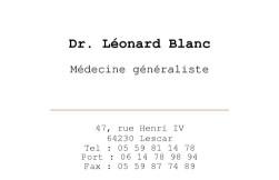 Cartes de visite mdecin 79 - 107