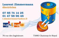 Cartes de visite lectricien 727 - 108