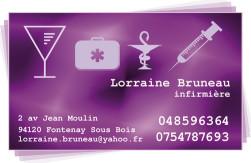 Cartes de visite infirmier 697 - 112