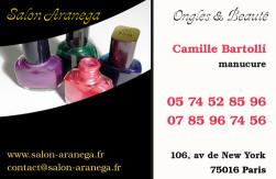 Cartes de visite manucure 874 - 98