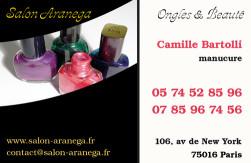 Cartes de visite manucure 874 - 107