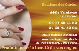 Cartes de visite manucure 861 - 98