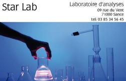 Cartes de visite laboratoire 462 - 107