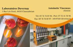Cartes de visite laboratoire 1192 - 98
