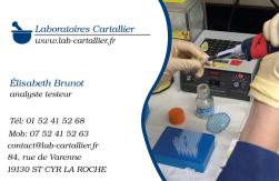Cartes de visite laboratoire 1193 - 98