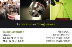 Cartes de visite laboratoire 1194 - 98