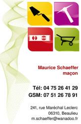 Cartes de visite maon 747 - 108
