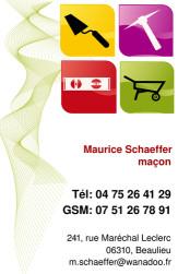 Cartes de visite maon 747 - 107