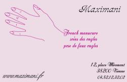 Cartes de visite manucure 200 - 98