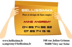 Cartes de visite manucure 865 - 98
