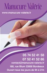 Cartes de visite manucure 869 - 98
