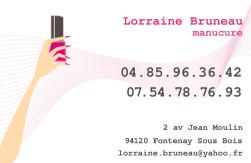 Cartes de visite manucure 871 - 98