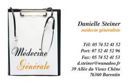 Cartes de visite mdecin 1399 - 108