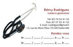 Cartes de visite mdecin 1401 - 109