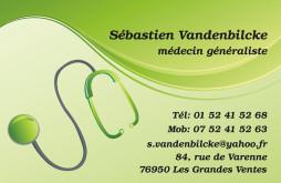 Cartes de visite mdecin 1408 - 123