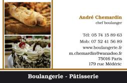 Cartes de visite boulangerie patisserie 1292 - 107