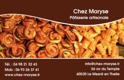 Cartes de visite boulangerie patisserie 1270 - 109