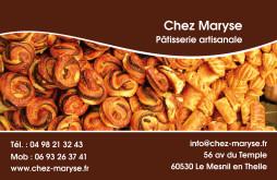 Cartes de visite boulangerie patisserie 1270 - 107