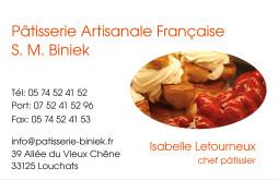 Cartes de visite boulangerie patisserie 1285 - 107