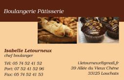 Cartes de visite boulangerie patisserie 1297 - 108