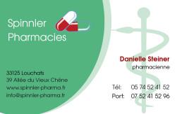 Cartes de visite pharmacie 1168 - 98