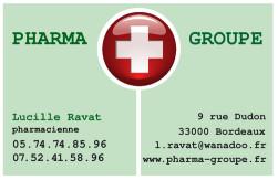 Cartes de visite pharmacie 1169 - 98