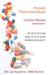 Cartes de visite pharmacie 1171 - 98