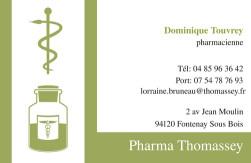 Cartes de visite pharmacie 1172 - 99