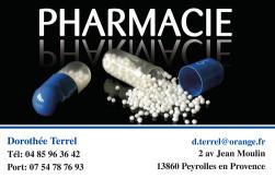 Cartes de visite pharmacie 1173 - 160