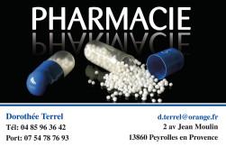 Cartes de visite pharmacie 1173 - 98