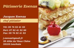 Cartes de visite boulangerie patisserie 1273 - 107