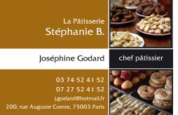 Cartes de visite boulangerie patisserie 1300 - 277