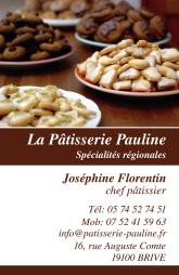 Cartes de visite boulangerie patisserie 1280 - 110